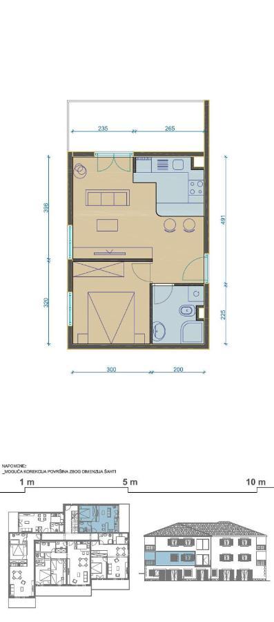 Apartment Maestral Рогач Екстер'єр фото